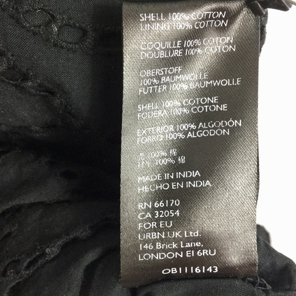 Urban Outfitters Wilma Eyelet Body-Con Mini Dress Size L NWT - Picture 11 of 11